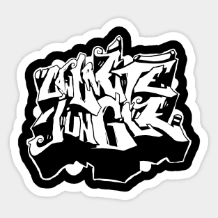 concrete jungle Sticker